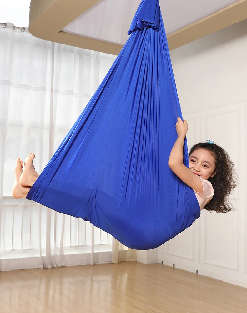 Sensory Calming Swing for Kids – Indoor Therapy Hammock