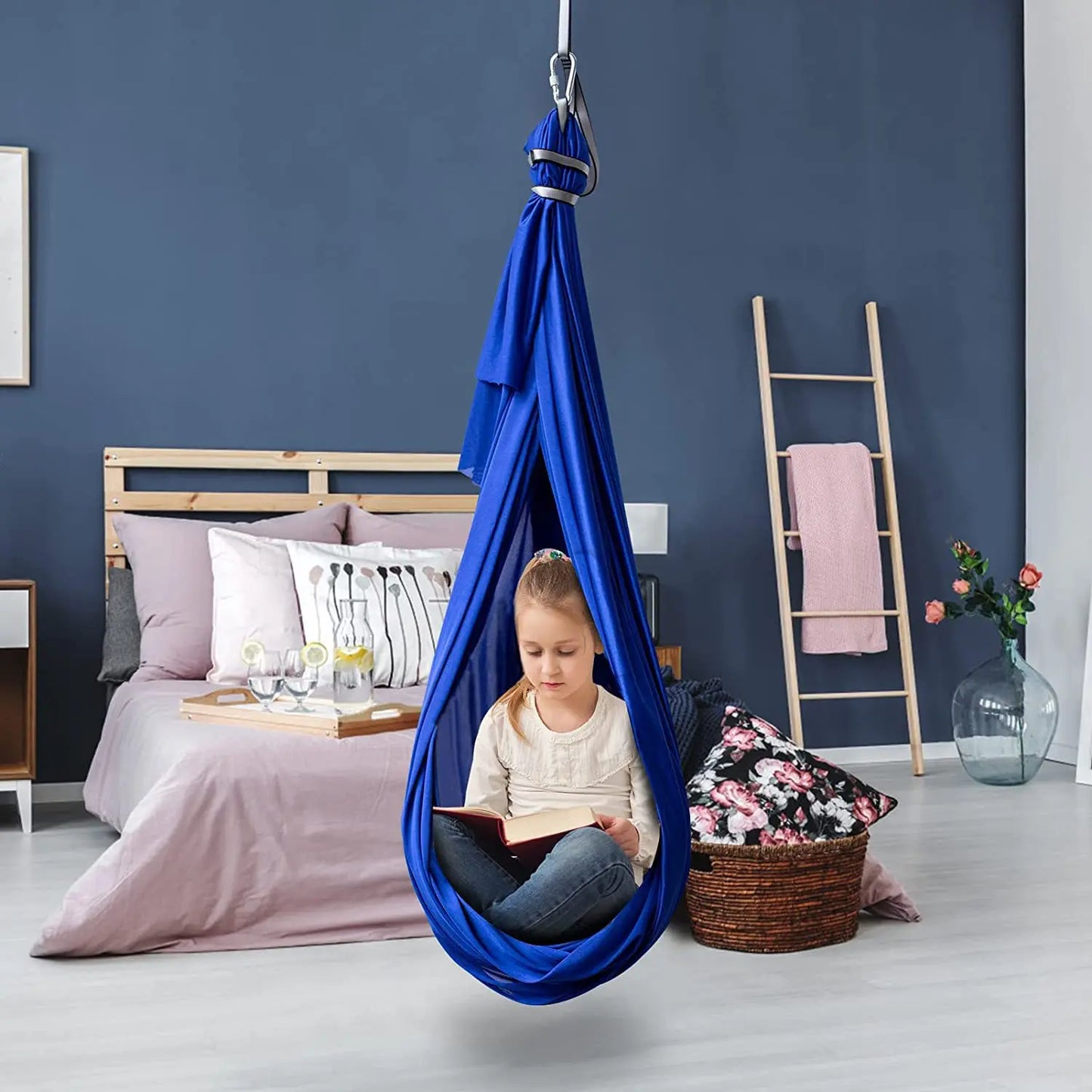 Sensory Calming Swing for Kids – Indoor Therapy Hammock