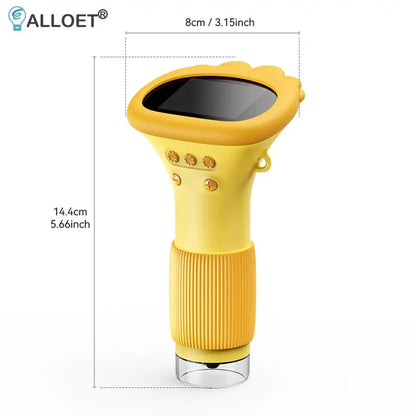 Portable 1000x Digital Microscope – 2" IPS Screen for Kids & Insect Exploration