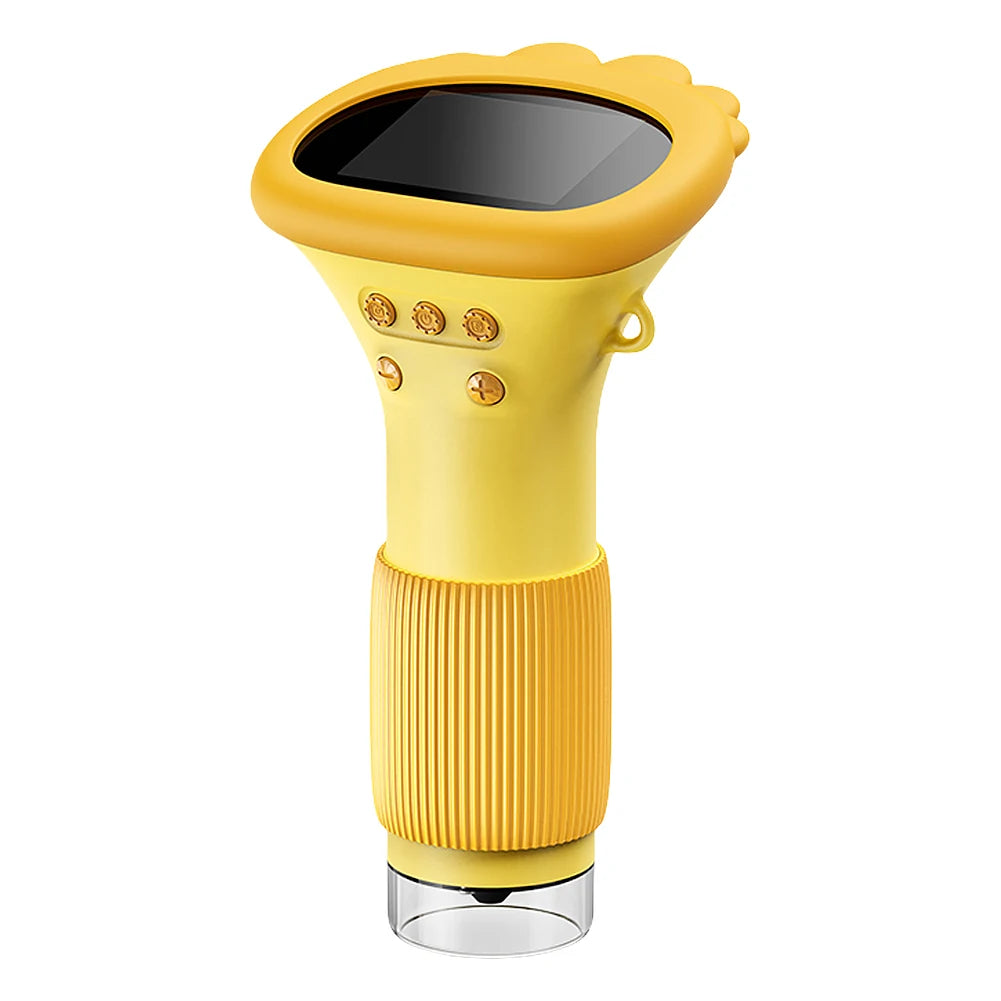 Portable 1000x Digital Microscope – 2" IPS Screen for Kids & Insect Exploration