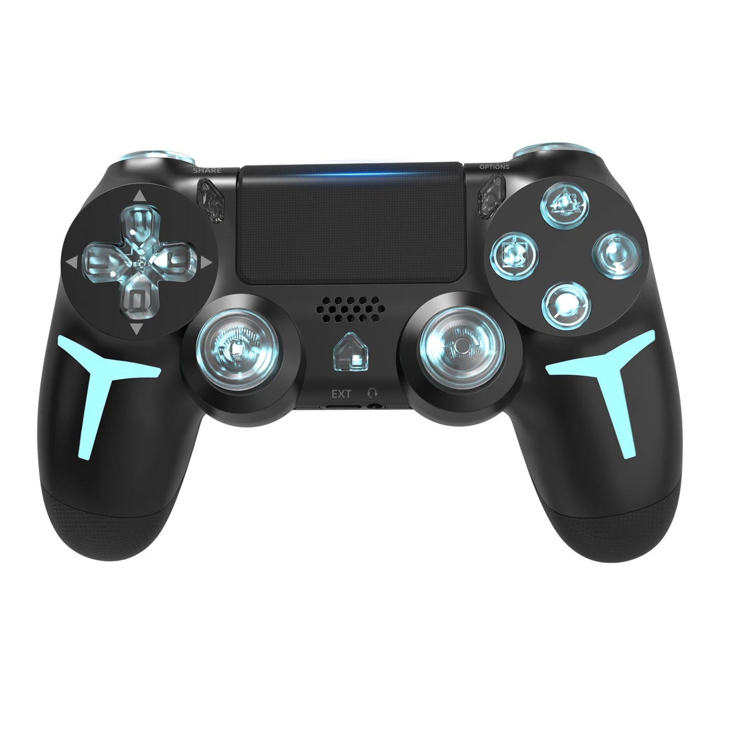 Wireless RGB Ninja Gaming Controller – Compatible with PS4 & PS3