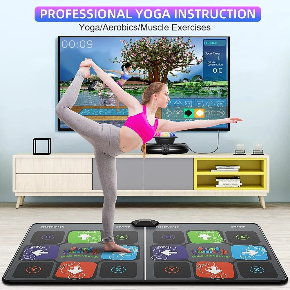 TV & PC Dance Mat Game – Family Fitness Video Game